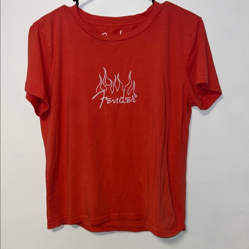 Lucky Brand Fender Fiery Red Tee